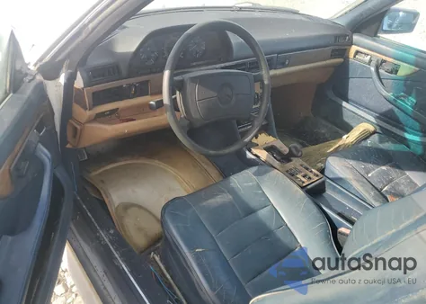 1984 Mercedes Benz 500Sec из США, поврежденный, VIN WDB12604412007325